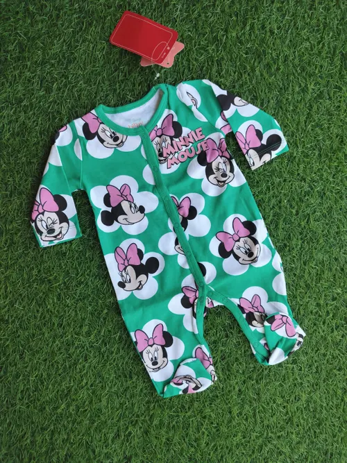 Green Minnie Sleepsuit