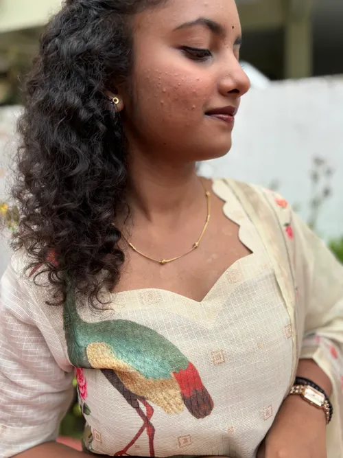 Peacock print 3 pcs set