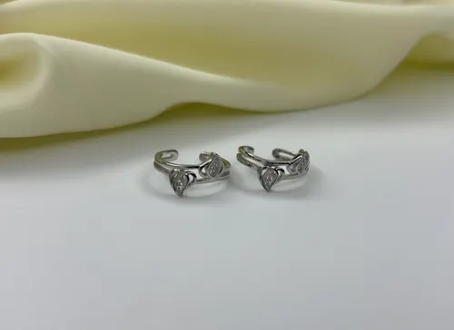 925 Silver Toe Ring TR012