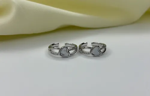 925 Silver Toe Ring TR015