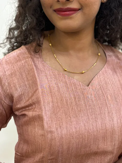 Tissue Kurti With Dupatta