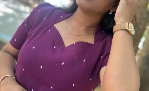 "Purple" Handloom Cotton Co ords set