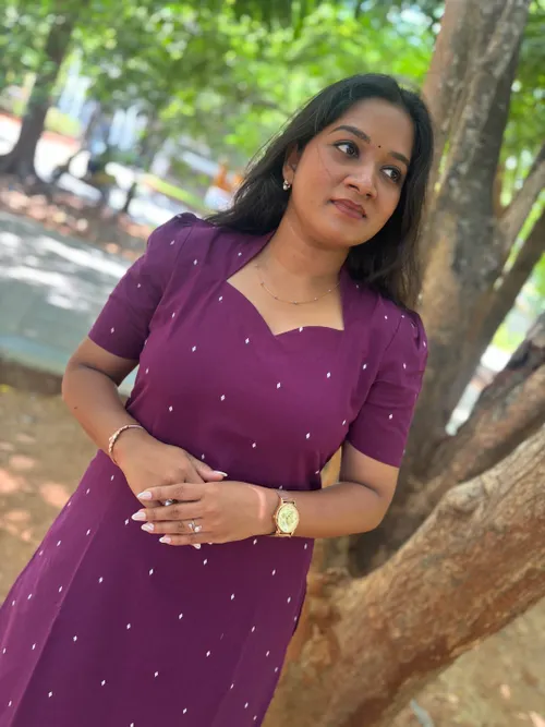 "Purple" Handloom Cotton Co ords set
