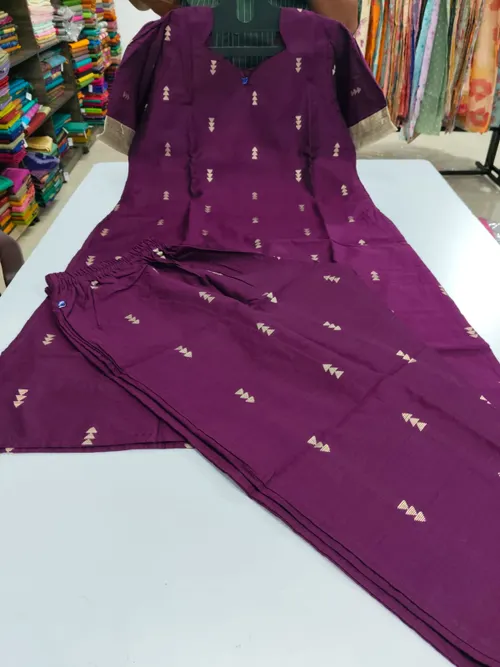 RAW SILK CO-ORD SET-RSC189