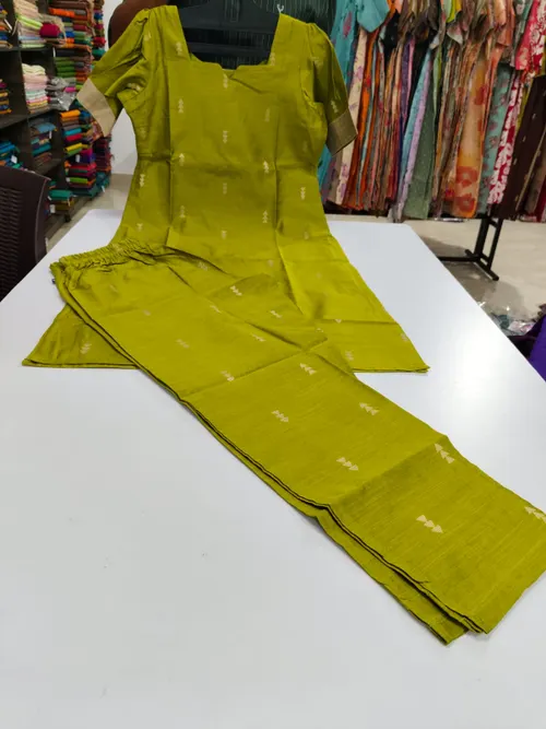 RAW SILK CO-ORD SET-RSC189