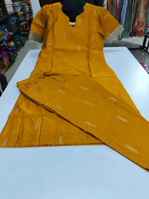 RAW SILK CO-ORD SET-RSC189