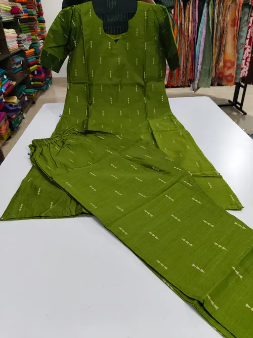 RAW SILK CO-ORD SET-RSC189