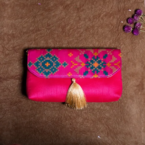 Pink Clutch Bag