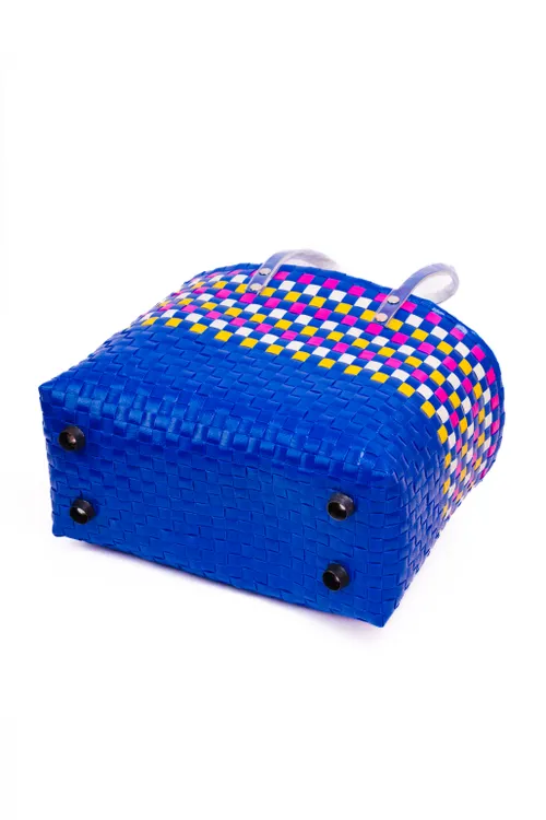 Blue chettinad lunch basket