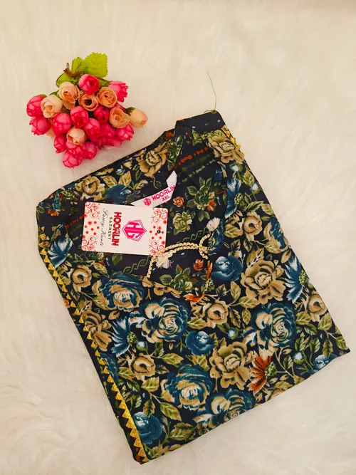 FLORAL DARK GREEN SU113
