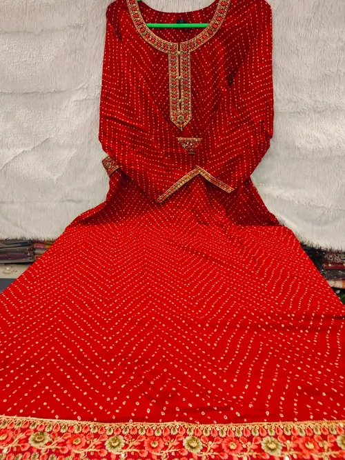 BANDINI ANARKALI KURTI AK25