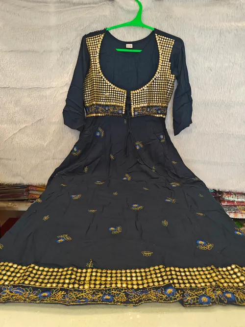NECK HEAVY DESIGN ANARKALI KURTI AK17
