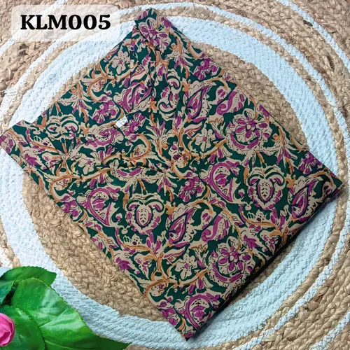 Kalamkari kurti - KLM005 / Green 