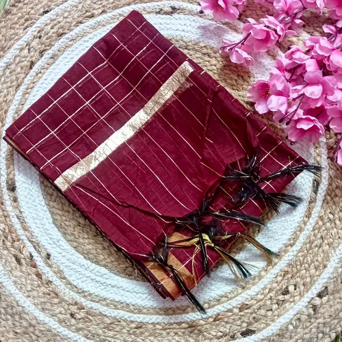 Chanderi silk dupatta 