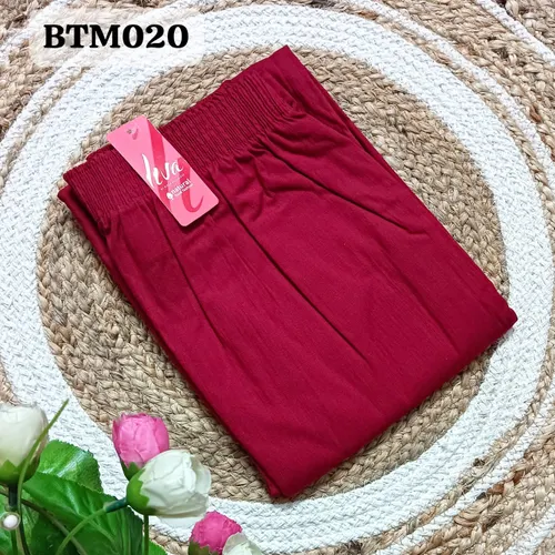 Liva kurti pant - BTM020 / Crimson red