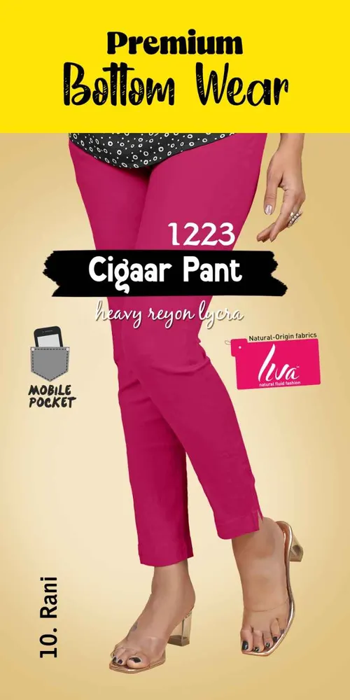 Liva Kurti pant - BTM001 / Ranipink
