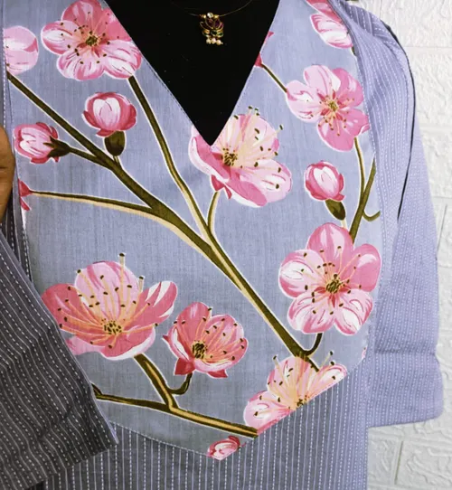 Kantha Cotton Kurtis KC02 - Colour Lavender 