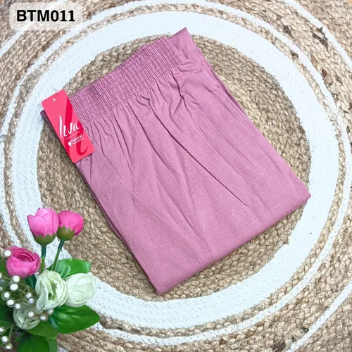 Liva kurti pant - BTM011 / Dusty pink 