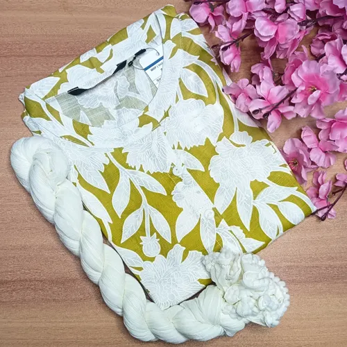 Kurti+duppatta set - KD003. Mustard 