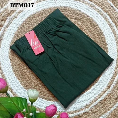 Liva kurti pant - BTM017 / Bottle green 