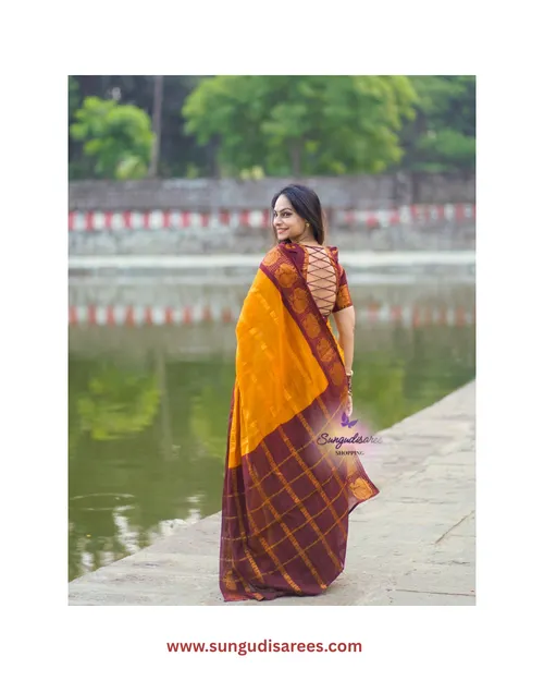 Iniya Mayil Velthari sungudi saree
