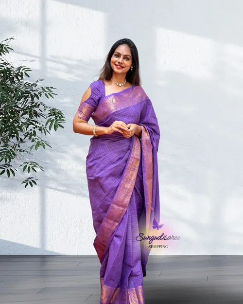Dark Lavender Diwali special