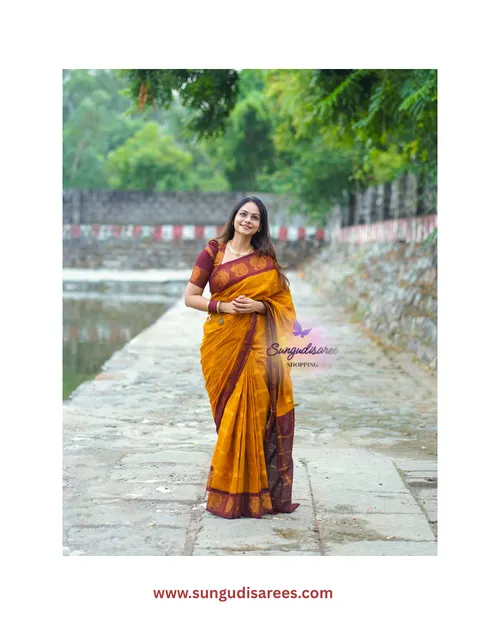Iniya Mayil Velthari sungudi saree