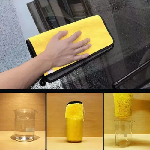 Hot Selling Microfiber Car Wash Towel Quick Dry Soft Touch Microfiber Towel for Car Wash