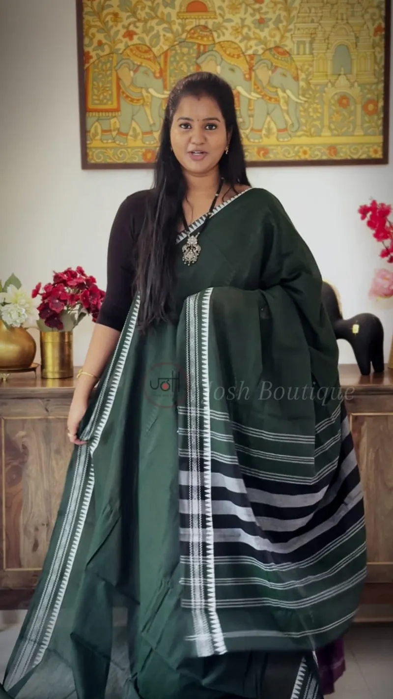 Bengal Dhonekali Handloom Cotton Saree BDC111