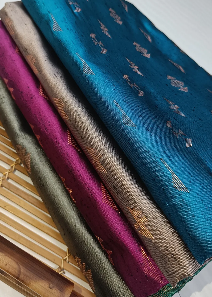 Vegan Raw Silk