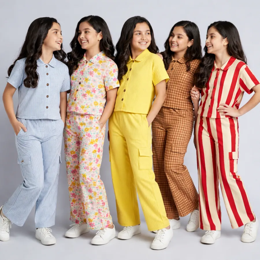 Pant Sets Girls 5-14 Yrs