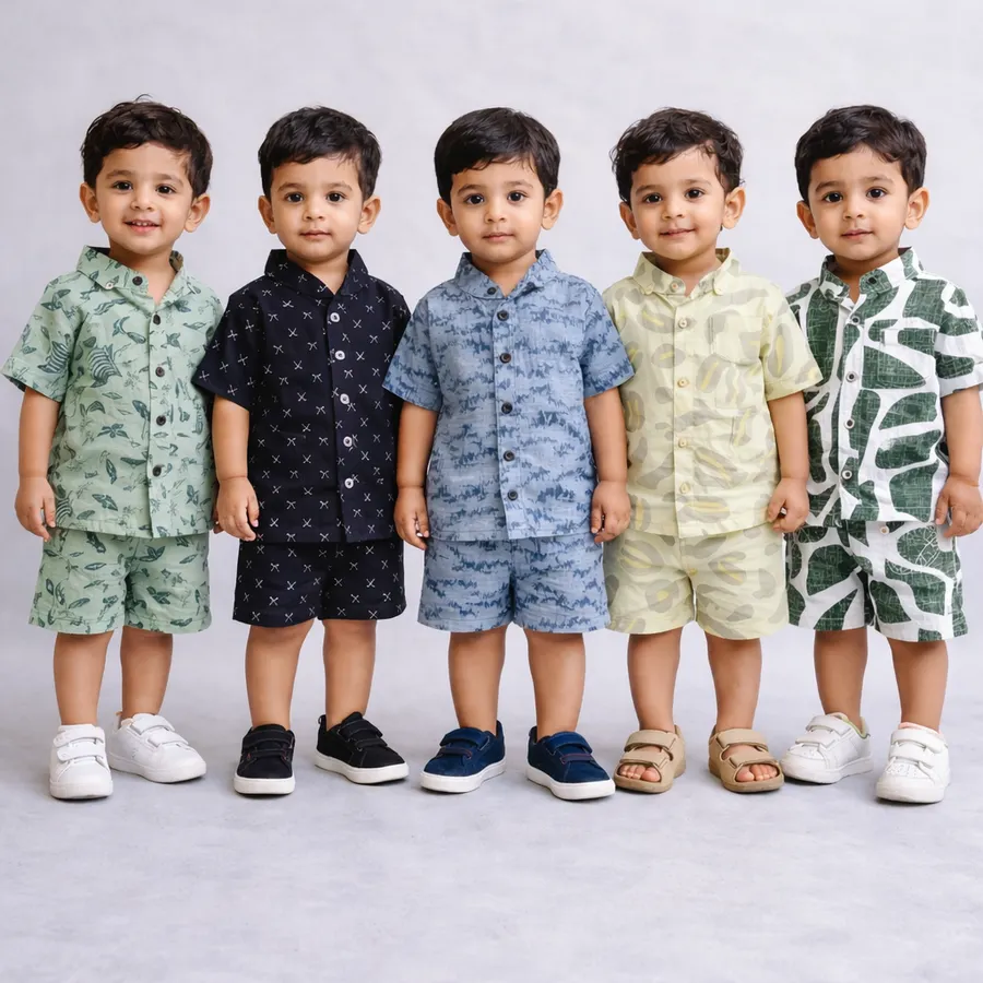 Shorts Sets Boys 1-5 Yrs