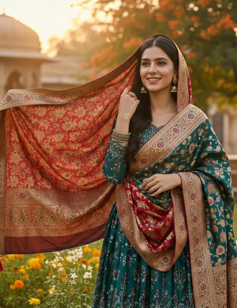 Silk Dupatta