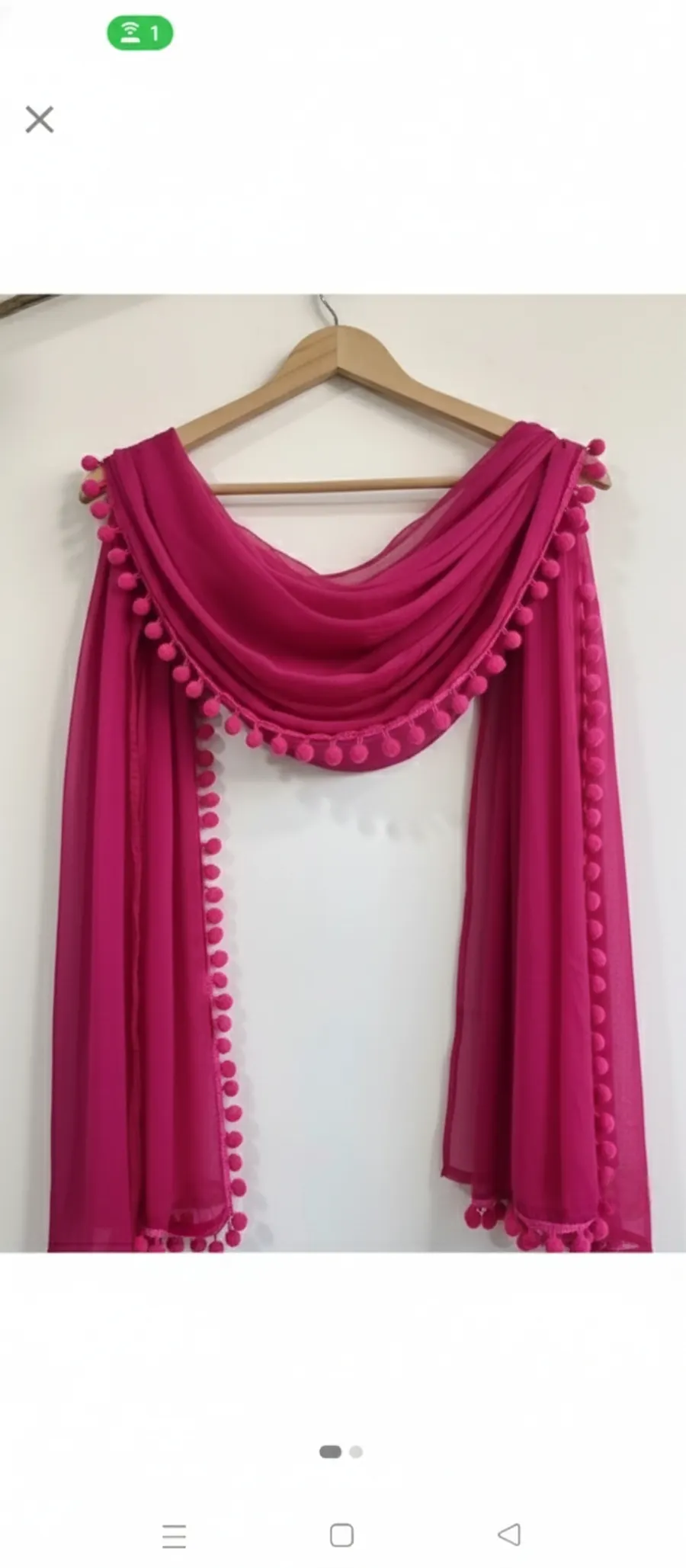 Marble chiffon dupatta